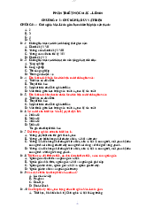 Trắc nghiệm môn học - Triết học Mác - Lênin | Trường Đại Học Công Đoàn