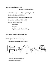 Bài tập lớn Lý thuyết ô tô | Đại học Bách Khoa Hà Nội