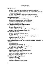 Bài tập kế toán quản trị | Đại học Thái Nguyên