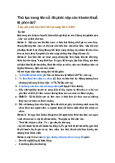 Thủ tục sang tên sổ đỏ phải nộp các khoản thuế lệ phí nào?