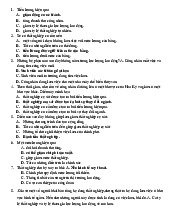 Ngân hàng trắc nghiệm môn kinh tế vi mô | Trường Đại học Kinh tế Thành phố Hồ Chí Minh