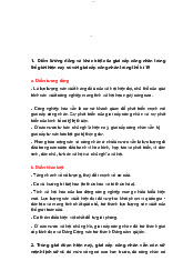 Điểm tương đồng và khác biệt của giai cấp công nhân trong thế giới hiện nay so với giai cấp công nhân trong thế kỉ 19 - Khoa tiếng trung | Đại học Mở Hà Nội