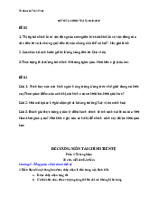 Đề thi và đề cương môn Tài chính tiền tệ | Học viện Chính sách và Phát triển