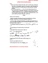 Câu Hỏi và Giải Bài Tập môn Vật lý đại cương 2  | Học viện Công Nghệ Bưu Chính Viễn Thông