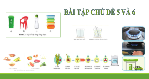 Bài tập chủ đề 5 và 6 | Bài giảng PowerPoint KHTN 6 | Cánh diều