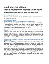 Tình hình thế giới - Lịch sử Đảng cộng sản Việt Nam (SSH1141) | Trường Đại học Bách khoa Hà Nội