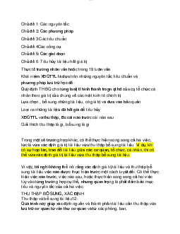 Xác định giá trị tài liệu lưu trữ | Lưu Trữ Và Khai Thác Dữ Liệu | Đại học Khoa học Xã hội và Nhân văn, Đại học Quốc gia Thành phố HCM