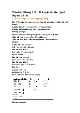 Toán lớp 5 trang 113, 114 Luyện tập chung có đáp án chi tiết