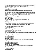 Đề trắc nghiệm môn Luật doanh nghiệp | Trường Đại học Kinh tế – Luật, Đại học Quốc gia Thành phố Hồ Chí Minh