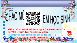 Giáo án điện tử Khoa học tự nhiên 7 bài 7 Chân trời sáng tạo : Hoá trị, công thức hoá học