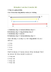 Đề thi giữa học kỳ 1 môn Toán lớp 3 năm học 2024 - 2025 - Đề số 1 | Bộ sách Cánh diều