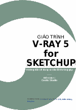 Giáo trình V-Ray 5 for Sketchup - Architecture | Trường Đại học Kiến trúc Hà Nội