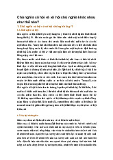 Chủ nghĩa xã hội và xã hội chủ nghĩa khác nhau như thế nào?