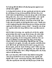 Đề cương môn chủ nghĩa xã hội – khoa học  Trường Đại học bách khoa - Đại học đà nẵng.