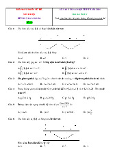 Đề ôn thi tốt nghiệp môn Toán năm 2025 bám sát minh họa giải chi tiết-Đề 22