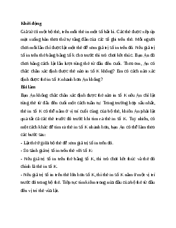 Giải bài 19: Bài toán tìm kiếm | Tin học 11 Kết nối tri thức