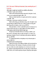 Triết học là hạt nhân lý luận của thế giới quan - đề 2 | Trường Đại học Phenika