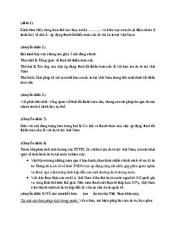 Bài thuyết trình " Ảnh hưởng của thuế tối thiểu toàn cầu đối với đầu tư tại Việt Nam."