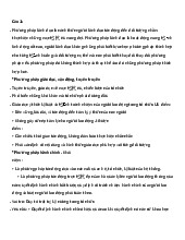 Đề cương Chương 1-5: Phương pháp & kỹ năng lãnh đạo môn Quản trị học | Học viện Phụ nữ Việt Nam