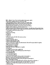 Đề cương môn Triết học - Kinh tế chính trị | Trường Đại học Mở Hà Nội