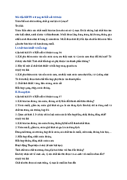 Giải Khoa học tự nhiên 6 - bài 16 Hỗn hợp các chất | Kết nối tri thức