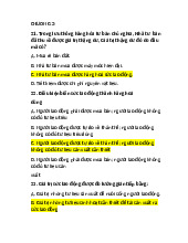 Tài liệu ôn tập Chương 3 | Kinh tế chính trị Mác - Lênin | Đại học Tôn Đức Thắng