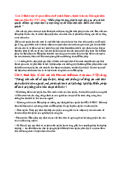 Đáp án câu hỏi tình huống Luật Hiến Pháp | Trường Đại học Luật,  Đại học Quốc gia Hà Nội
