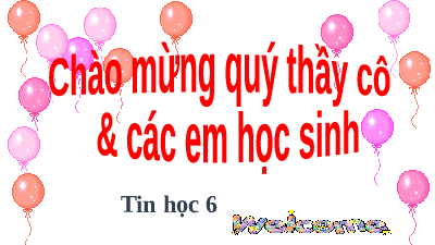 Giáo án điện tử Tin học 6 Bài 1 Cánh diều: Thông tin trên web