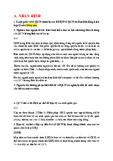 Đề cương ôn tập luật thương mại quốc tế về QCN