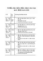 Tổng hợp 14 Mẫu bản kiểm điểm dành cho học sinh 2024 mới nhất