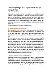 Tính dân tộc là gì? Biểu hiện của tính dân tộc trong văn học