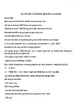 Tổng quan lý thuyết sinh học phân tử phần 1 - Sinh đại cương | Trường Đại học Khoa học Tự nhiên, Đại học Quốc gia Thành phố Hồ Chí Minh