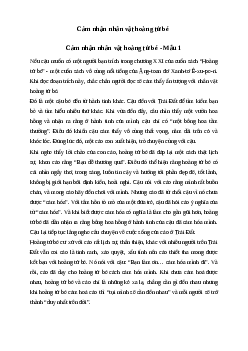 Văn mẫu lớp 6: Cảm nhận về nhân vật hoàng tử bé trong Nếu cậu muốn có một người bạn | Kết nối tri thức