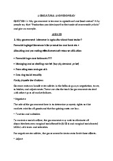 Đề cương agricultual and food policy agricultual and food policy ôn tập môn Tiếng Anh  | Học viện Nông nghiệp Việt Nam