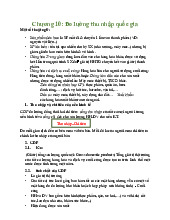 Lý thuyết chương 10 : Đo lường thu nhập quốc gia | Môn kinh tế vĩ mô