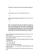 Top 328 câu hỏi trắc nghiệm môn chủ nghĩa xã hội khoa học | Trường Đại học Huế