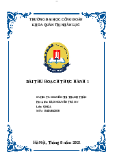 Thực trạng nguồn nhân lực của doanh nghiệp - Quản trị nhân lực | Trường Đại Học Công Đoàn