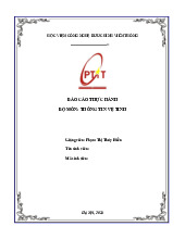 Báo cáo thực hành môn Thông tin vệ tinh | Học viện Công Nghệ Bưu Chính Viễn Thông