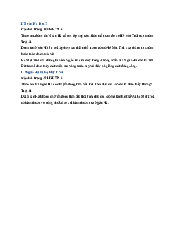 Giải Khoa học tự nhiên lớp 6 - Bài 55: Ngân hà | Kết nối tri thức