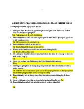 Câu hỏi ôn tập bài vi phạm pháp luật | Trường Đại học Kinh tế – Luật, Đại học Quốc gia Thành phố Hồ Chí Minh