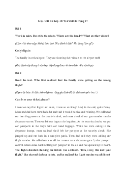 Giải Tiếng Anh 10 Unit 7: 7E Word skills | Friends Global