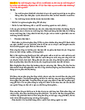 Tóm tắt kinh tế chính trị Mác: Các chủ đề và phân tích cơ bản môn Kinh tế chính trị | Trường đại học Mở Hà Nội