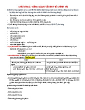 Đề cương Môn Kinh tế chính trị Mác-Lênin | Đại học Kinh Tế Quốc Dân