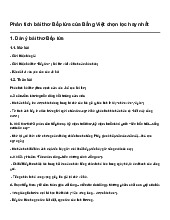 Phân tích bài thơ Bếp lửa của Bằng Việt chọn lọc hay nhất | Ngữ văn 9