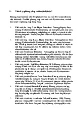 Ngân hàng câu hỏi ôn tập môn sinh học phân tử | trường Đại học Huế