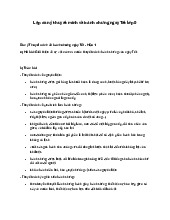 Lập dàn ý thuyết minh về bánh chưng ngày Tết lớp 9.  | Văn mẫu lớp 9