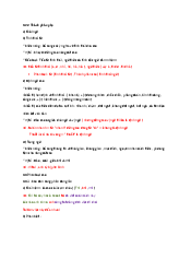 Bài tập nhập môn Việt ngữ học | Đại Học Hà Nội