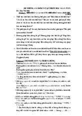 Đề cương môn Triết học Mac Lê nin  - trường đại học Thủy lợi.