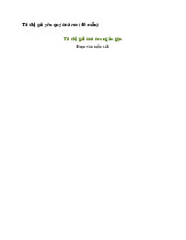 Tả chị gái yêu quý của em (40 mẫu)