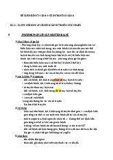 ĐỀ CƯƠNG ÔN THI SINH HỌC DI TRUYỀN môn Di truyền y hoc | Trường Đại Học Y Dược Thái Bình